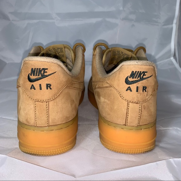 Nike Air Force One Low Flax/ Wheat men’s size 10.5 - Picture 7 of 7